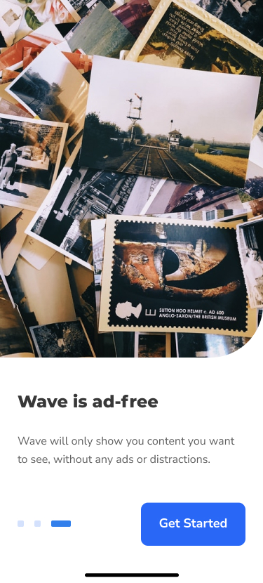 Wave App Onboarding Page 3